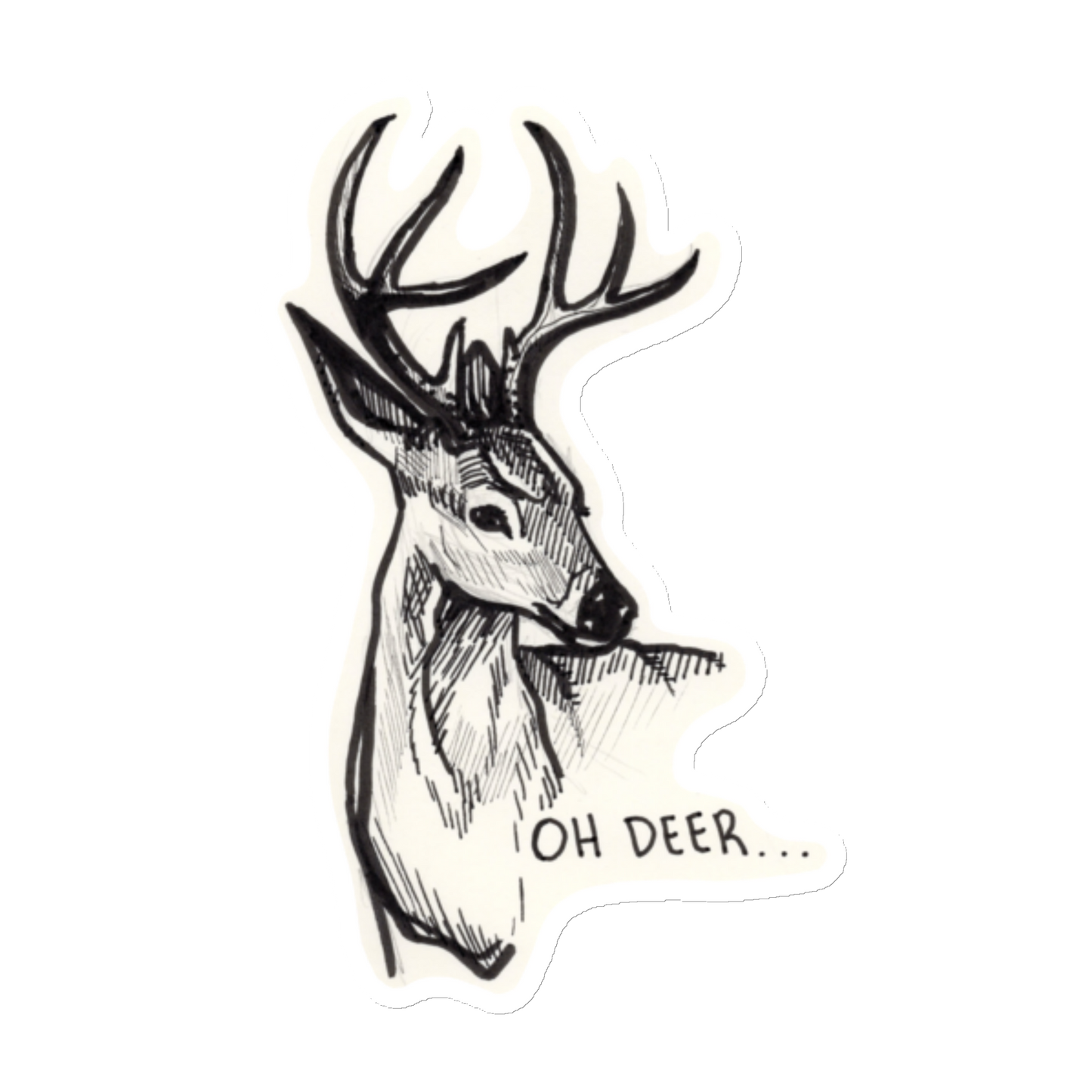 "Oh Deer" Magnet