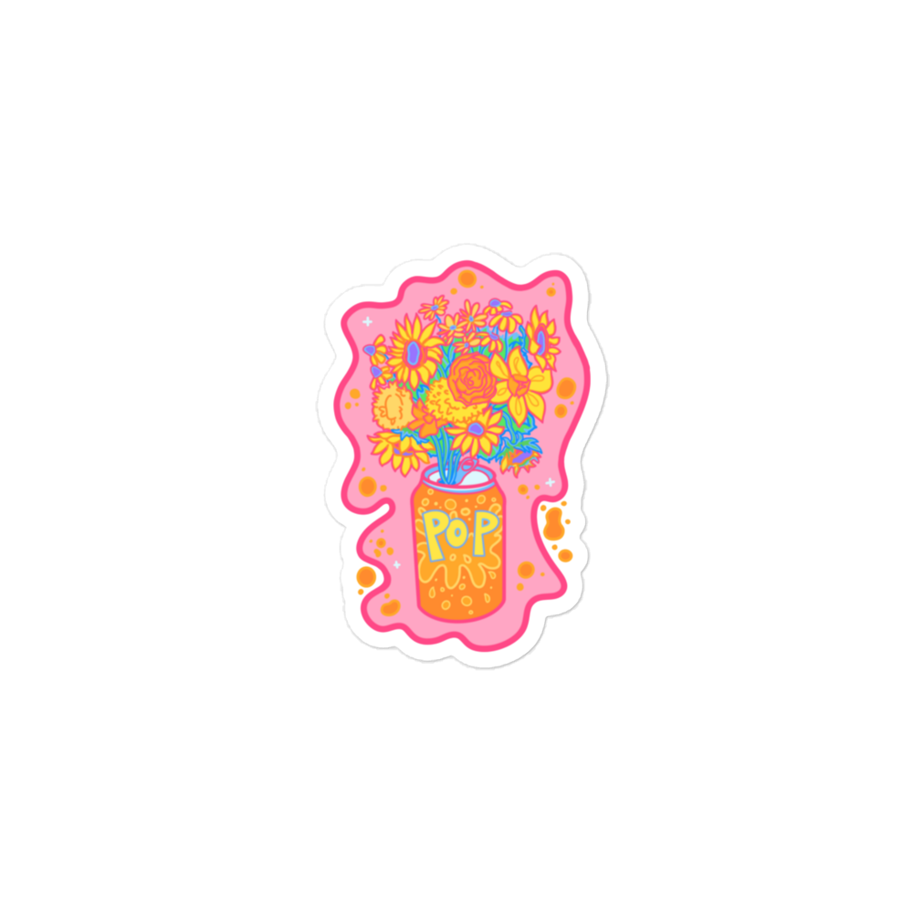 "A Funky Sip" Sticker