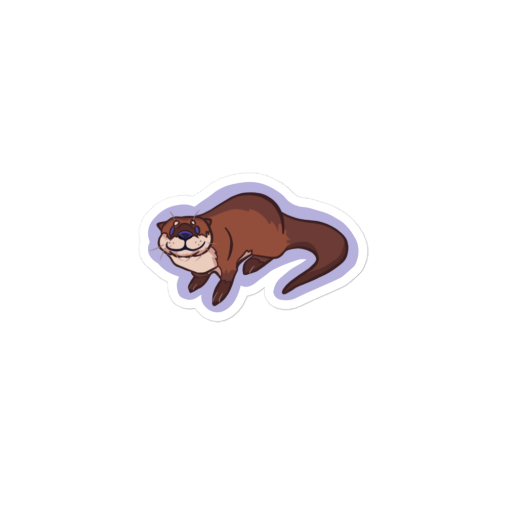 "Otter-Nonsense" Sticker