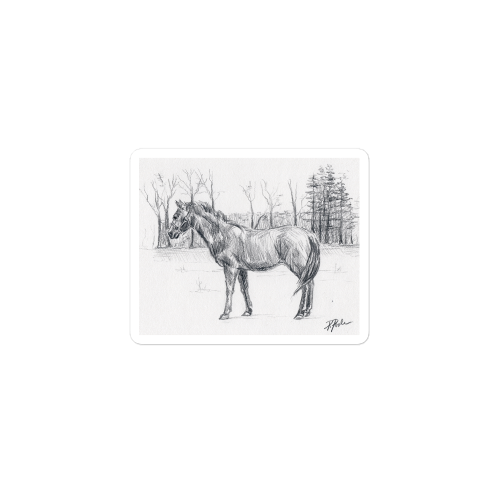 "Pop's Horse" Sticker