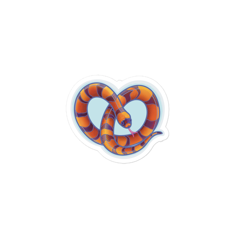 "Milk Snake" Sticker