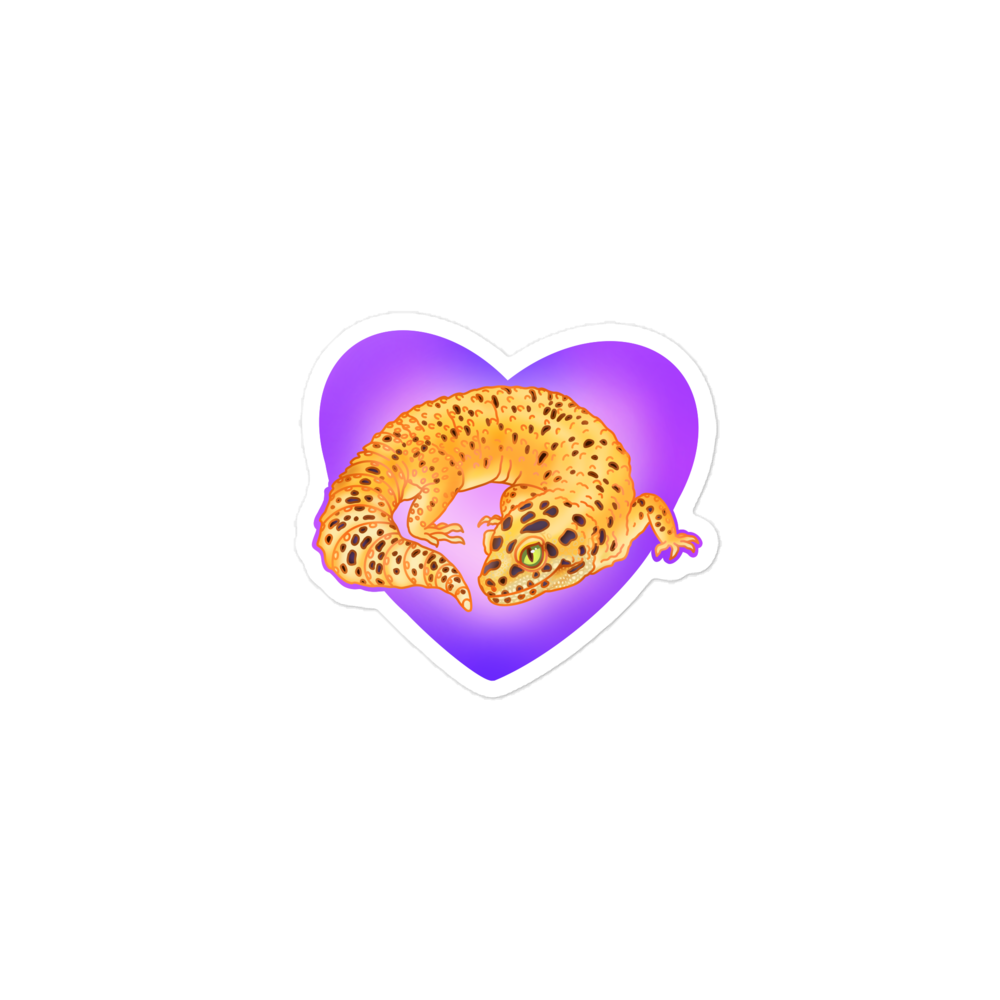 "Leopard Gecko" Sticker