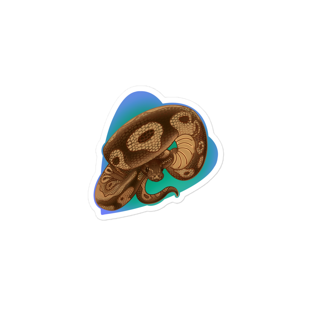 "Ball Python" Sticker