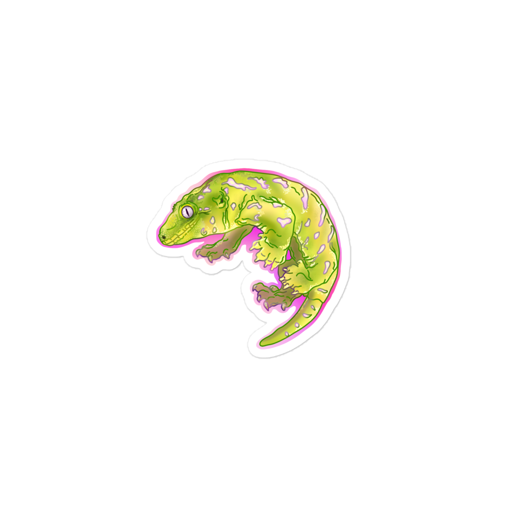 "Leachianus Gecko" Sticker