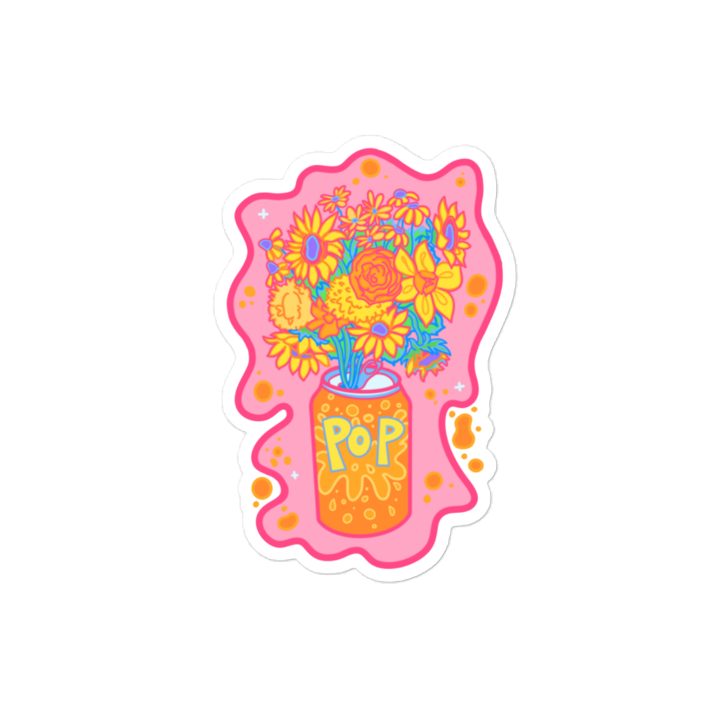 "A Funky Sip" Sticker