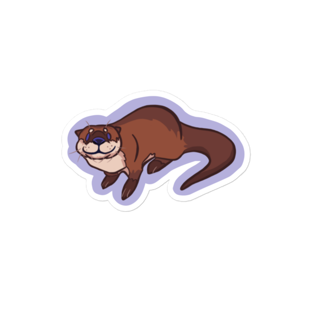 "Otter-Nonsense" Sticker