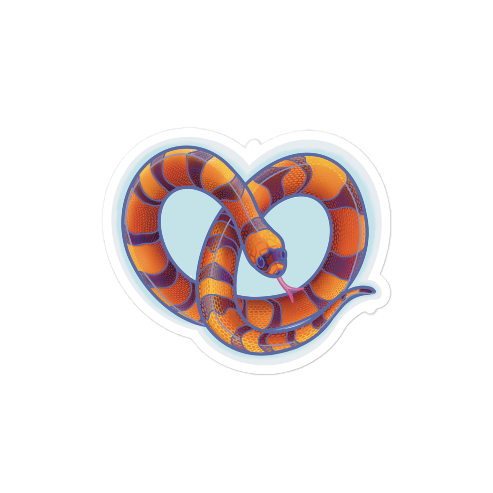 "Milk Snake" Sticker