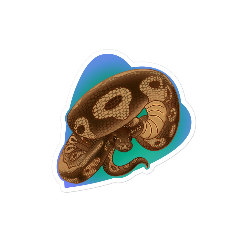 "Ball Python" Sticker