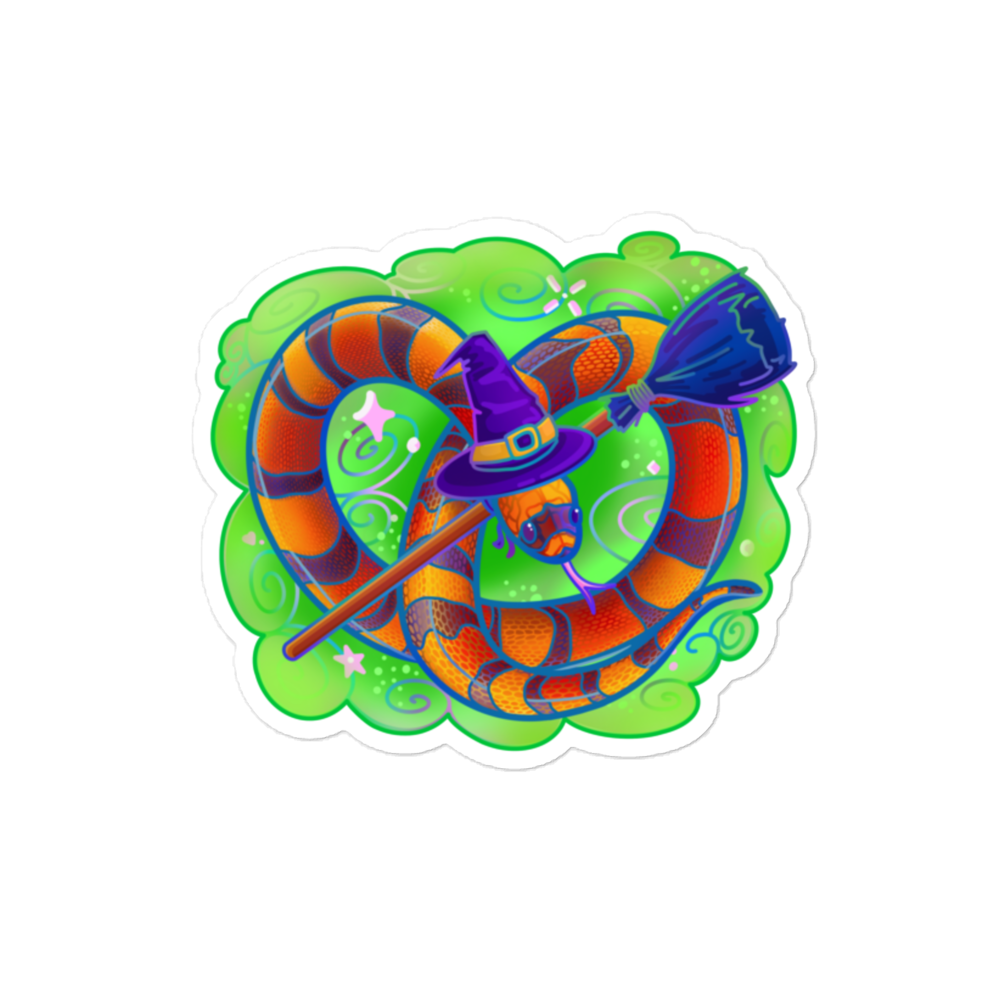 "Snake Witch "Sticker