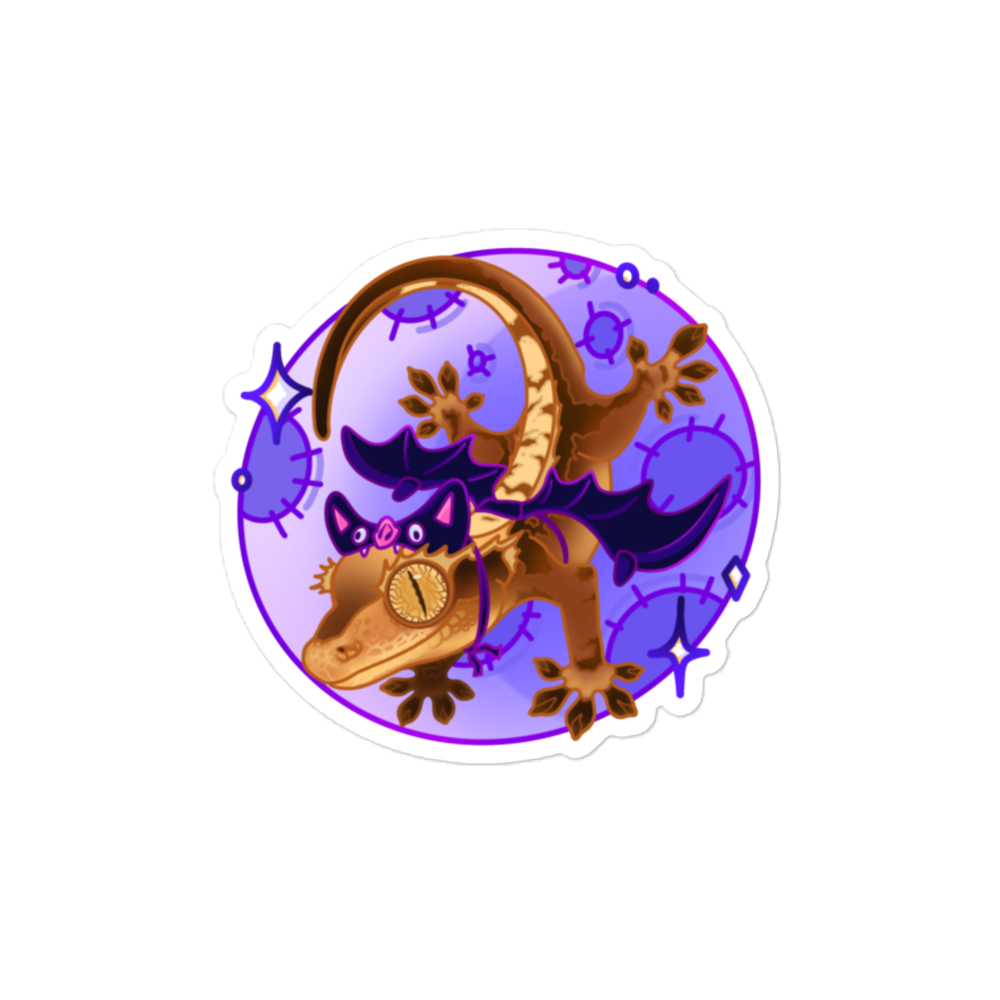 "Vampire Gecko" Sticker