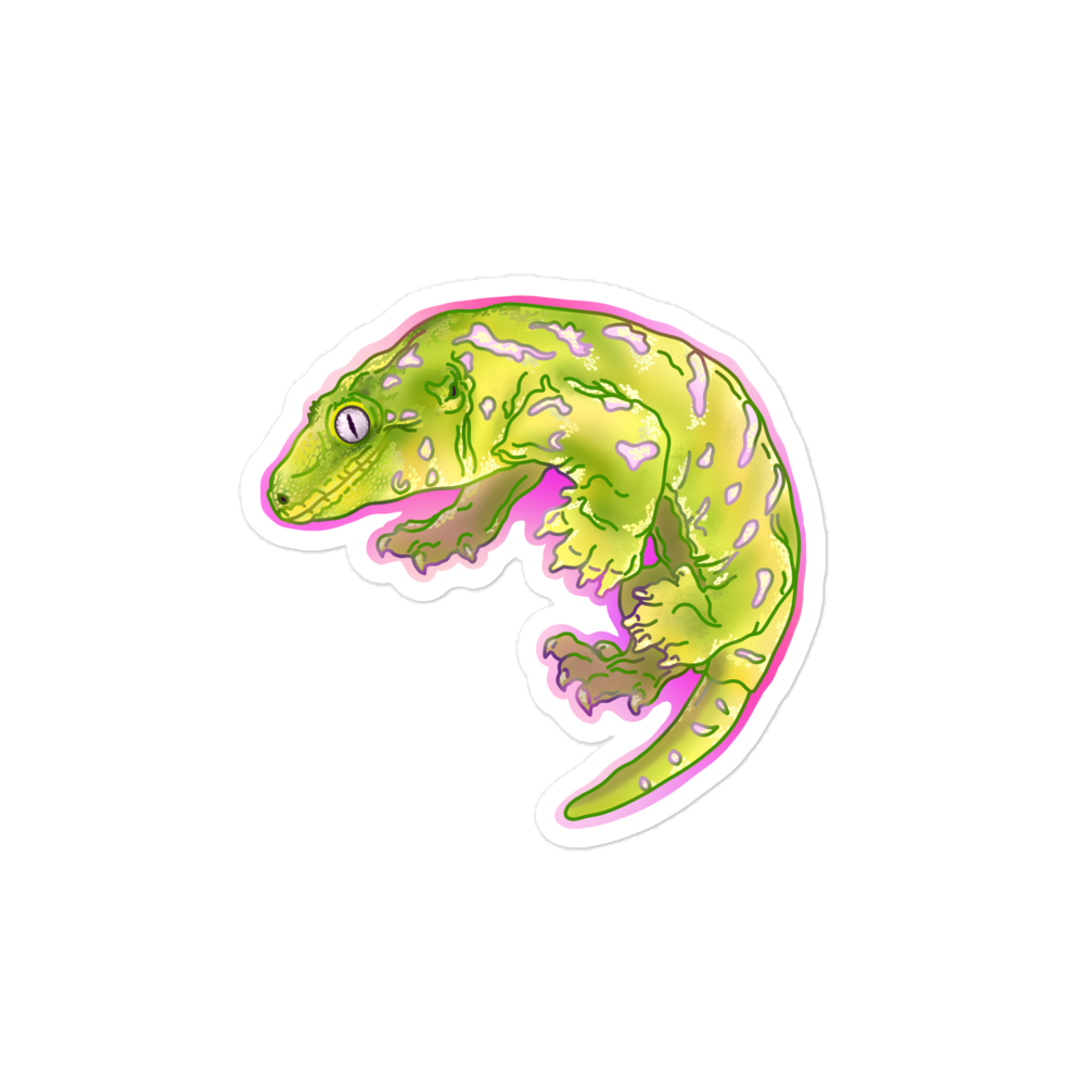 "Leachianus Gecko" Sticker