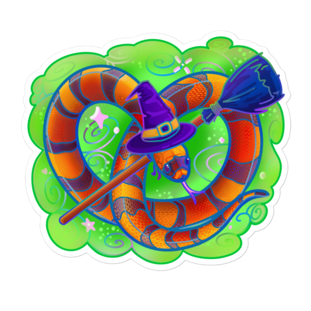 "Snake Witch "Sticker