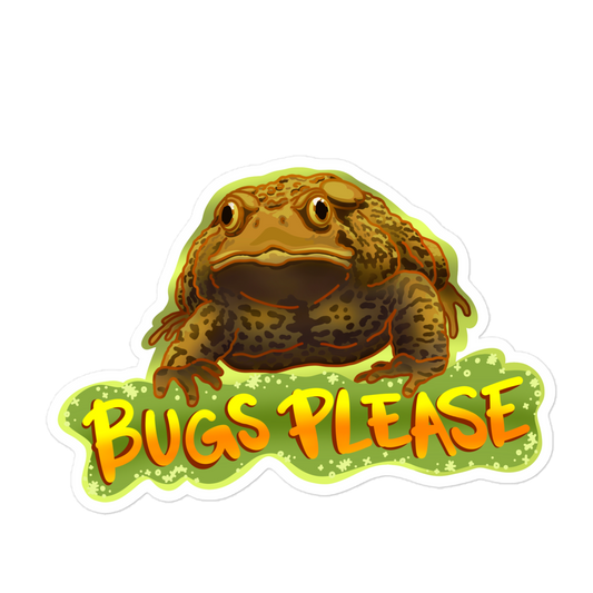 "Bugs Please" Sticker