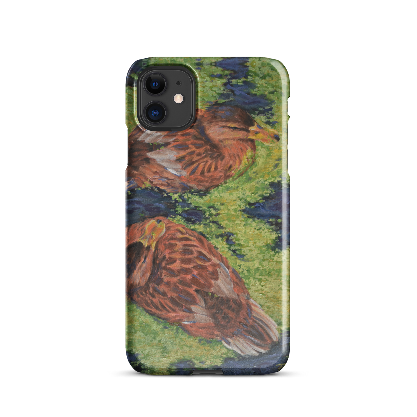 "A Couple of Hens" Phone Case