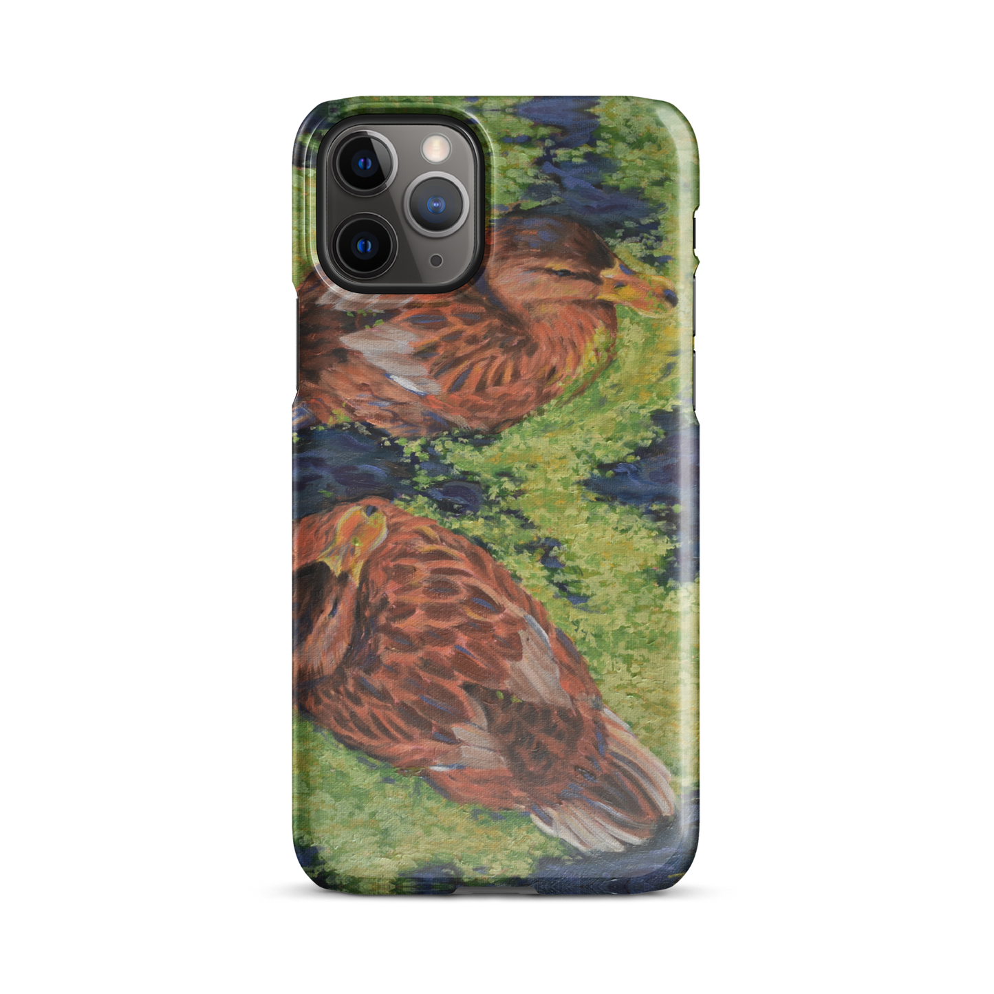 "A Couple of Hens" Phone Case