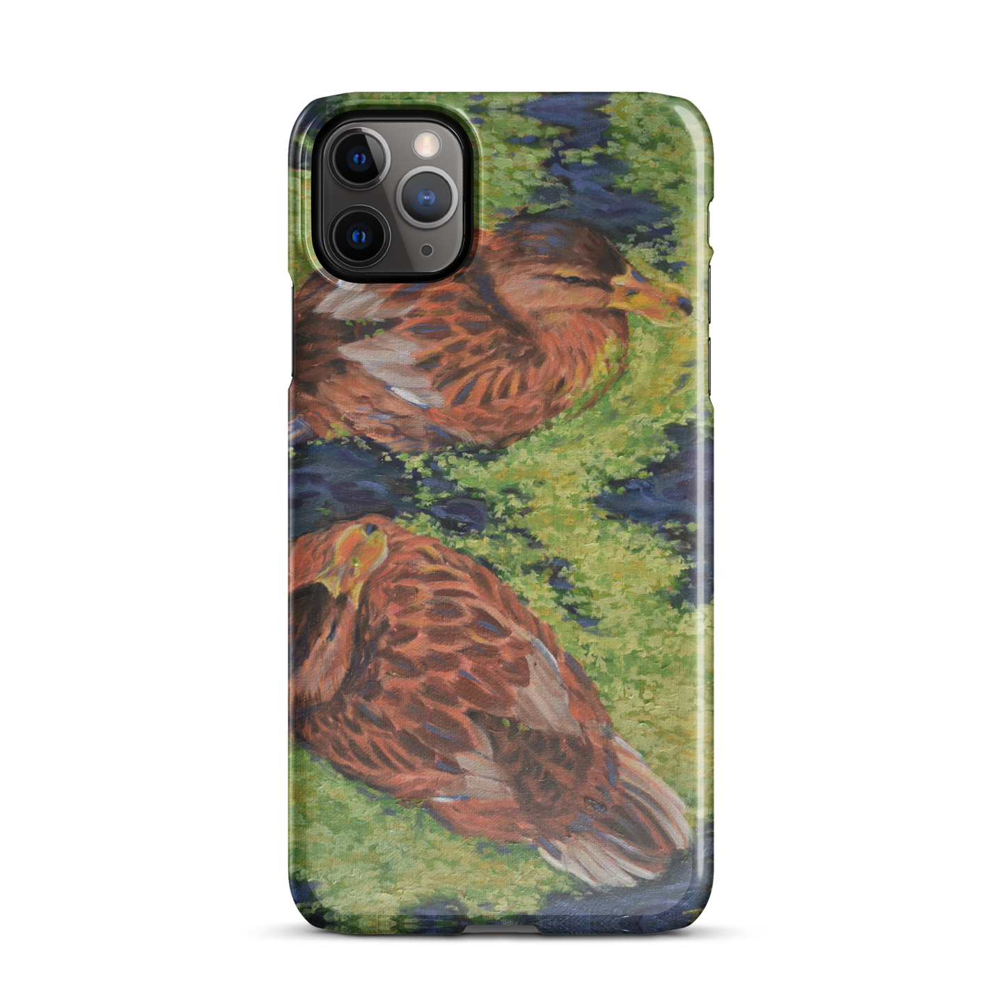 "A Couple of Hens" Phone Case