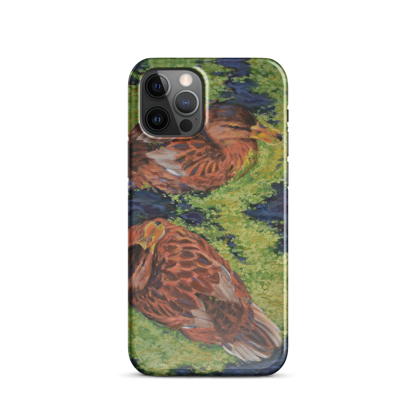 "A Couple of Hens" Phone Case