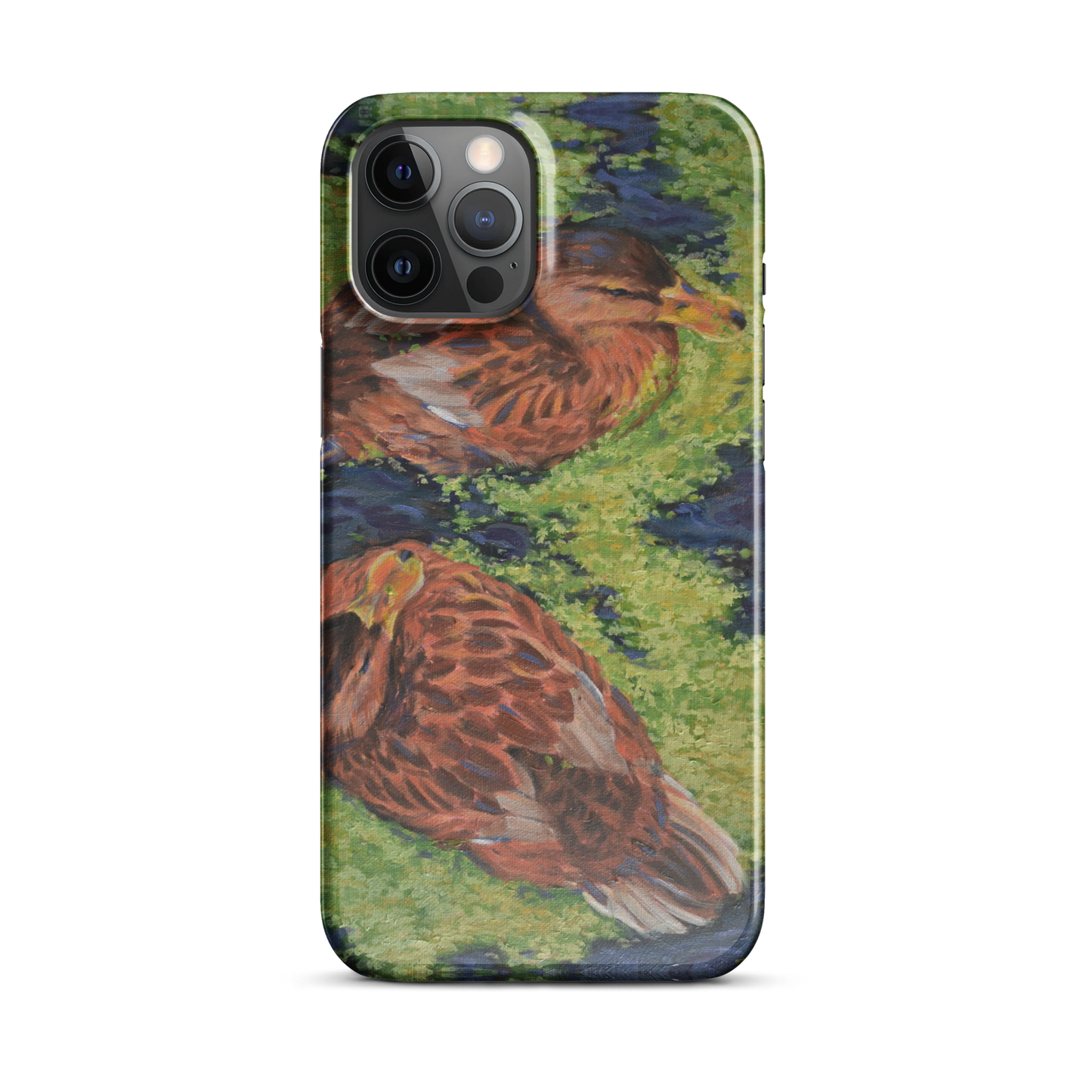 "A Couple of Hens" Phone Case