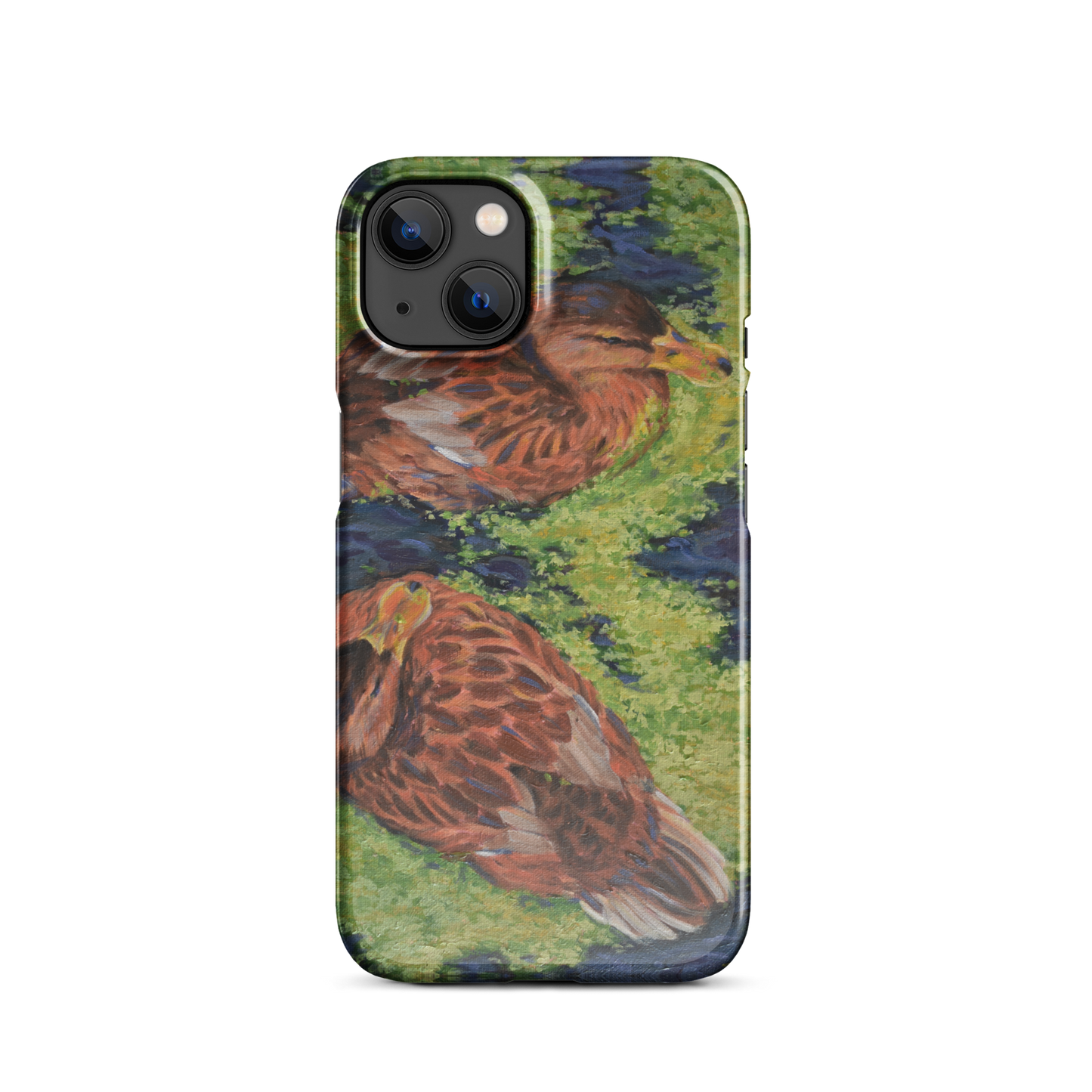 "A Couple of Hens" Phone Case