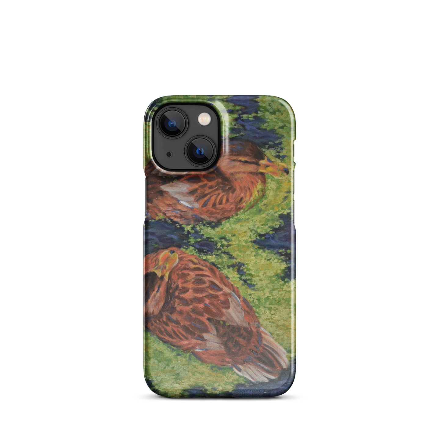 "A Couple of Hens" Phone Case