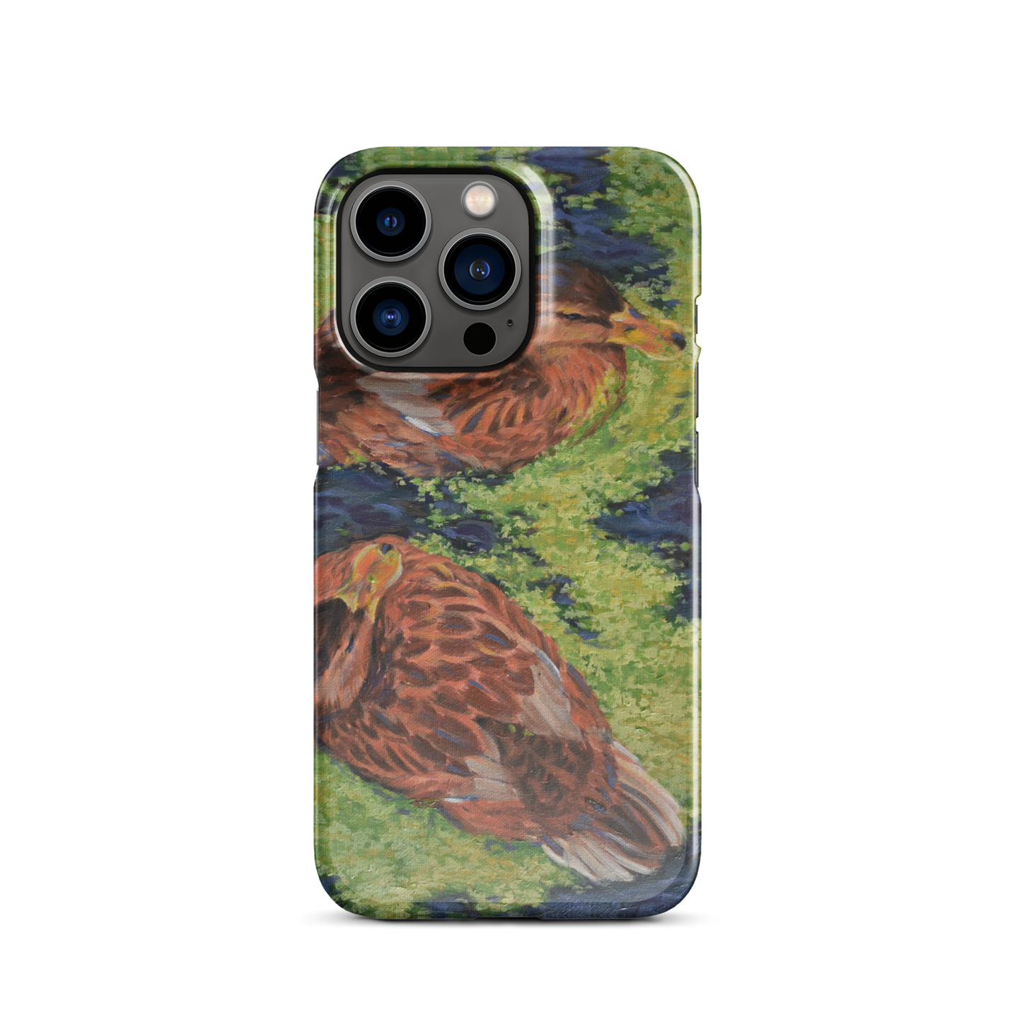 "A Couple of Hens" Phone Case