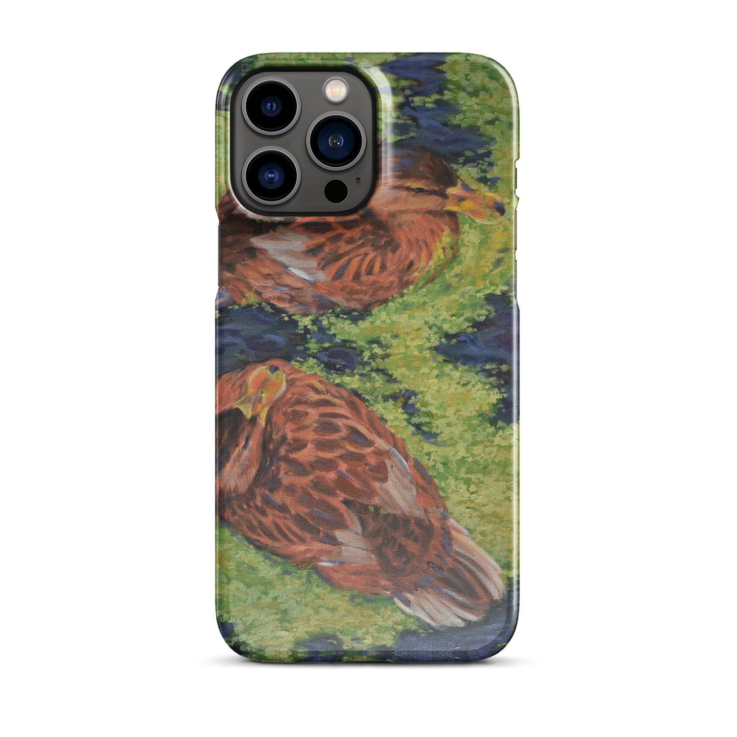 "A Couple of Hens" Phone Case