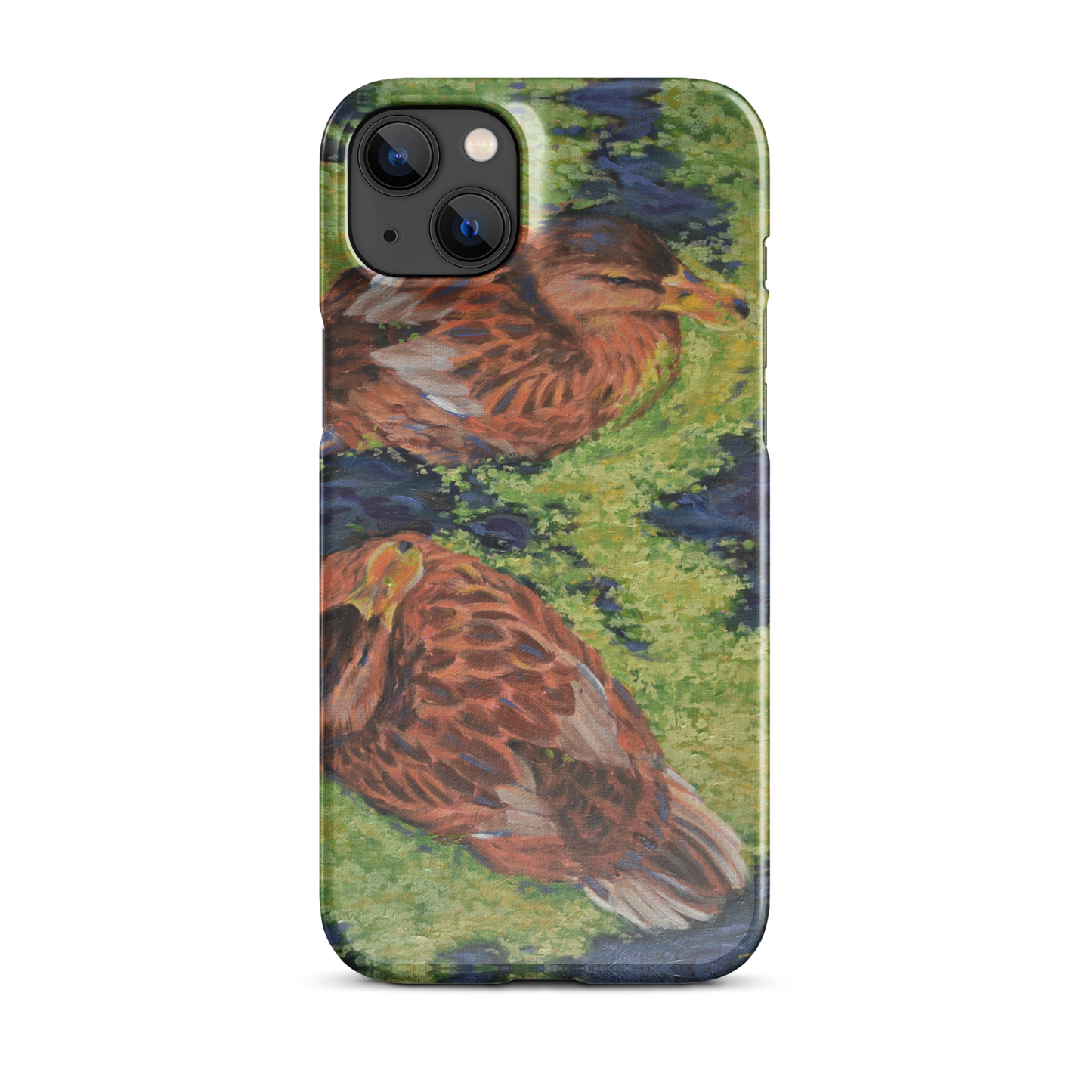 "A Couple of Hens" Phone Case