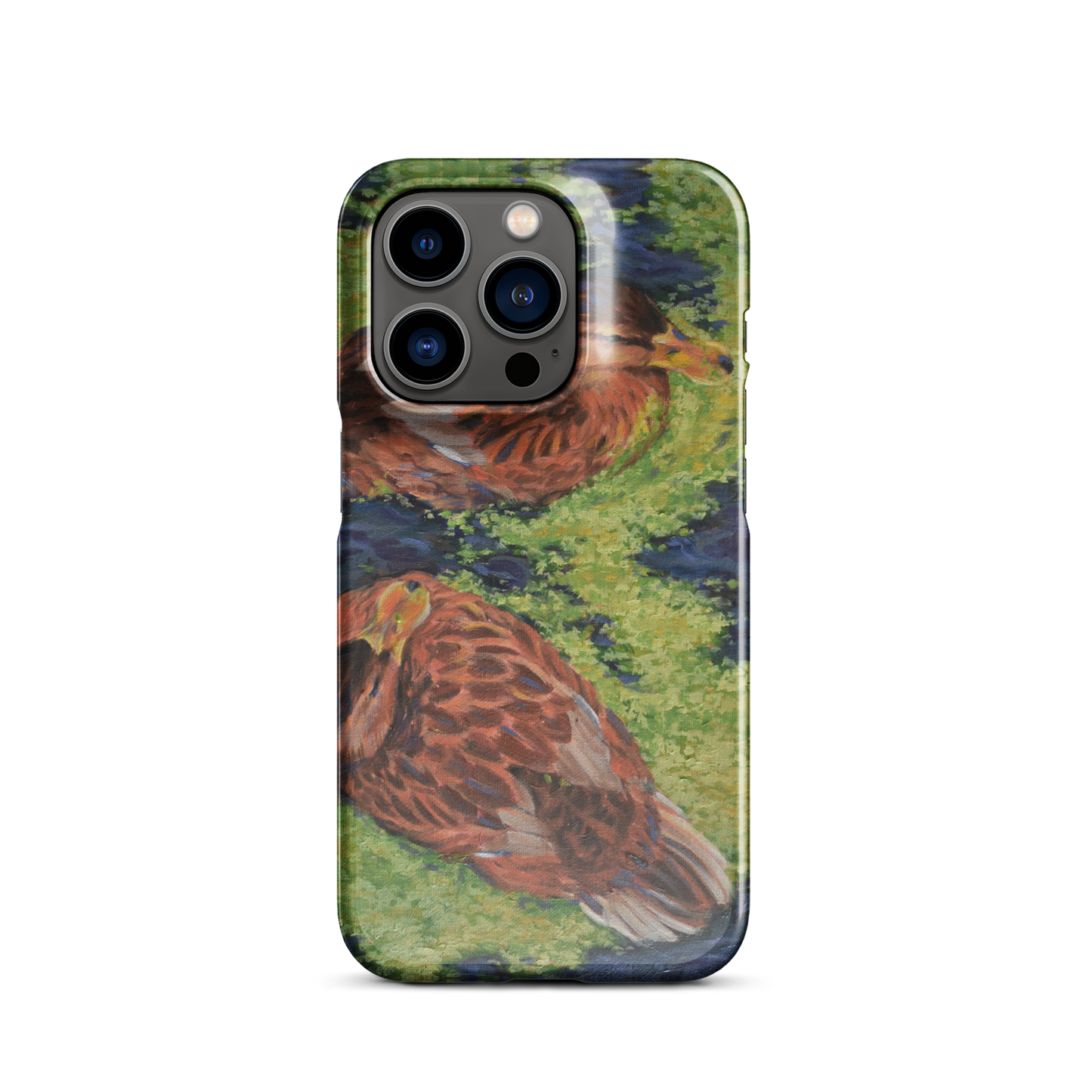 "A Couple of Hens" Phone Case