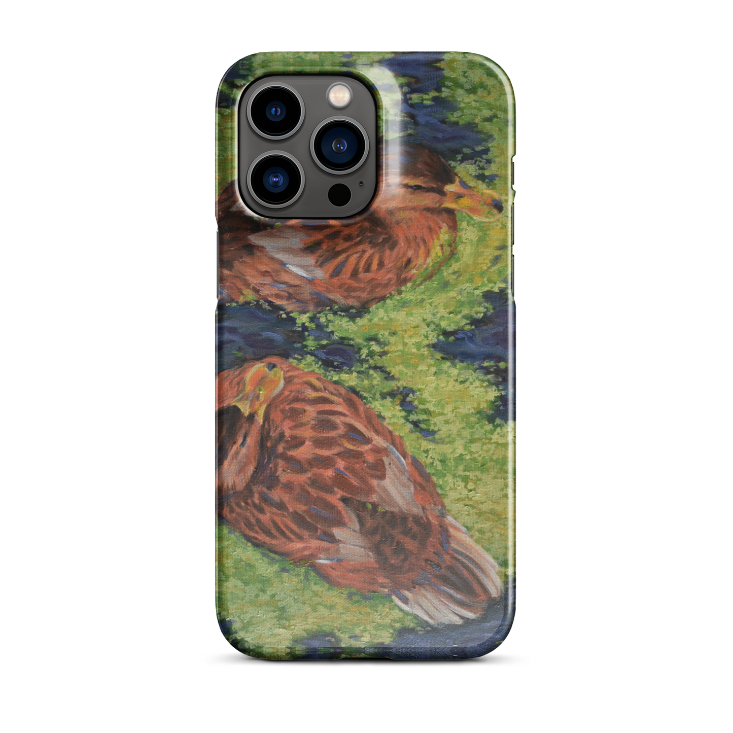 "A Couple of Hens" Phone Case