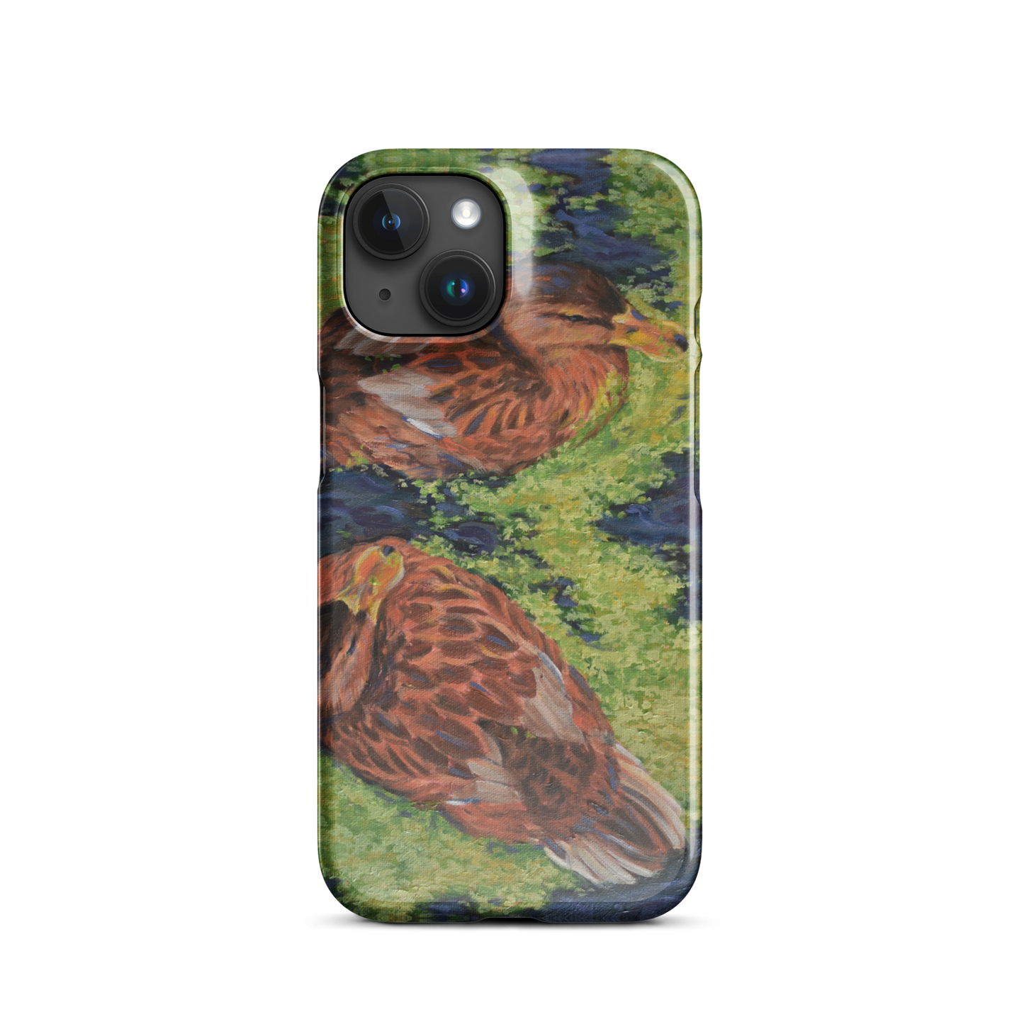 "A Couple of Hens" Phone Case