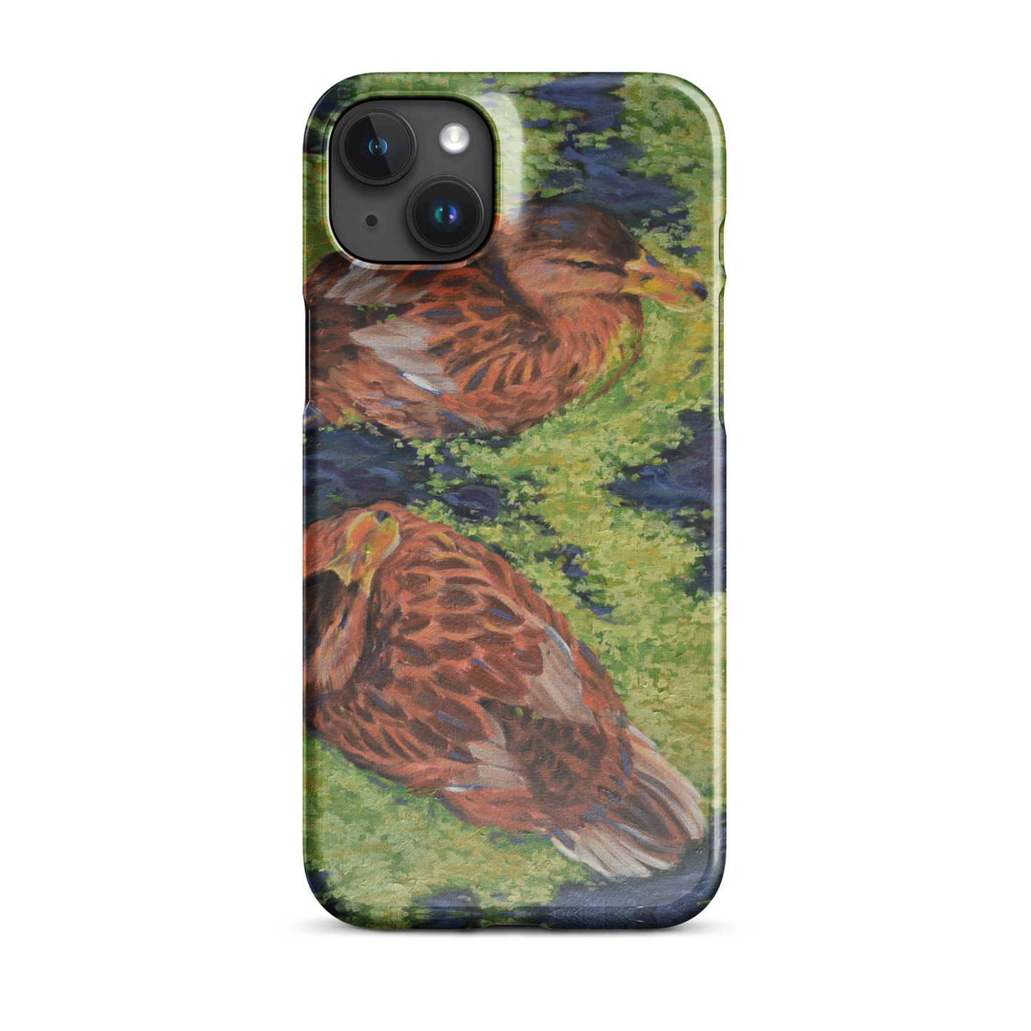 "A Couple of Hens" Phone Case