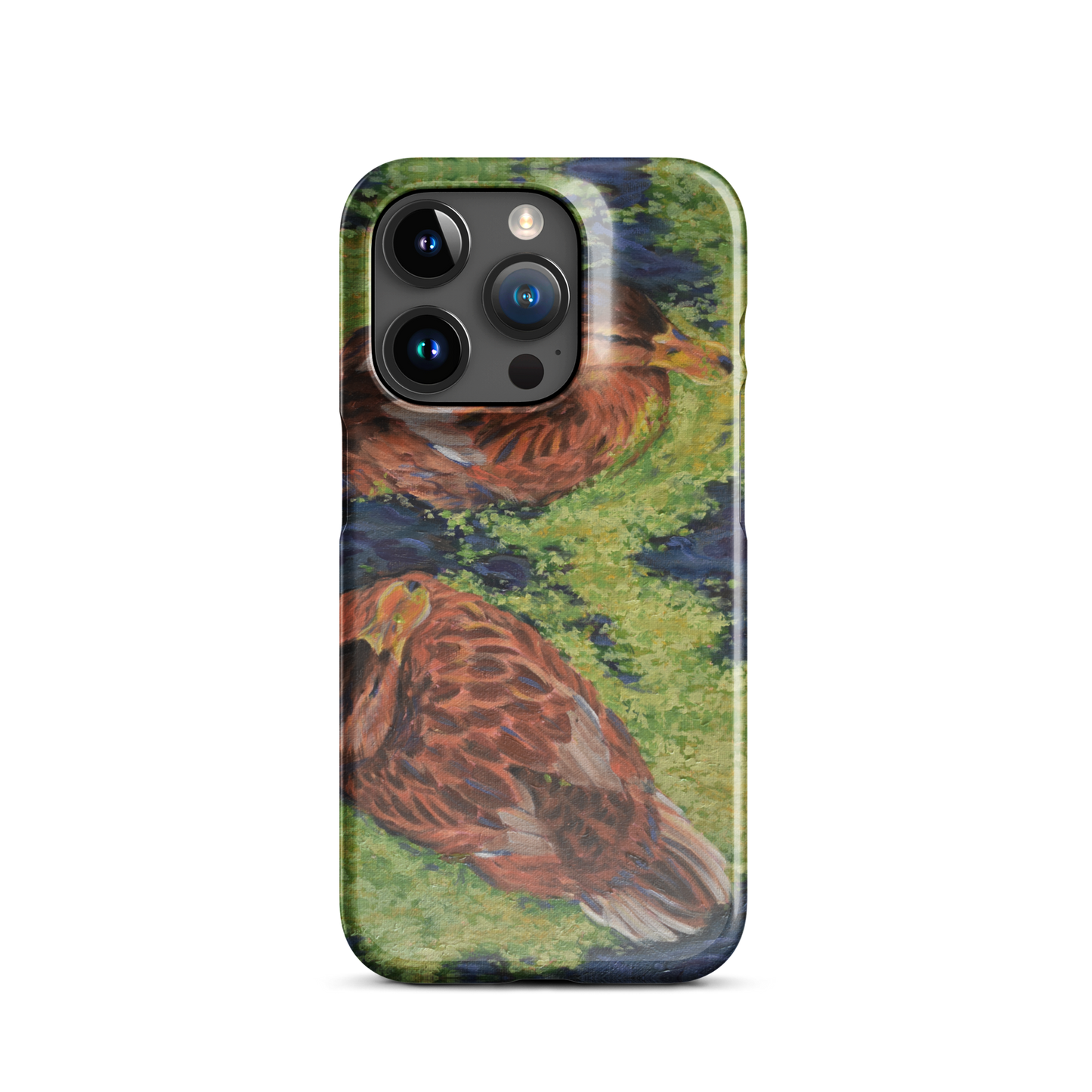 "A Couple of Hens" Phone Case