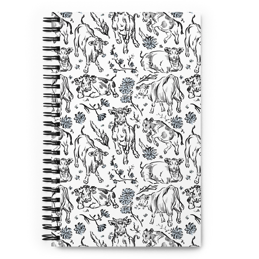 "Cow-mageddon" Spiral Notebook